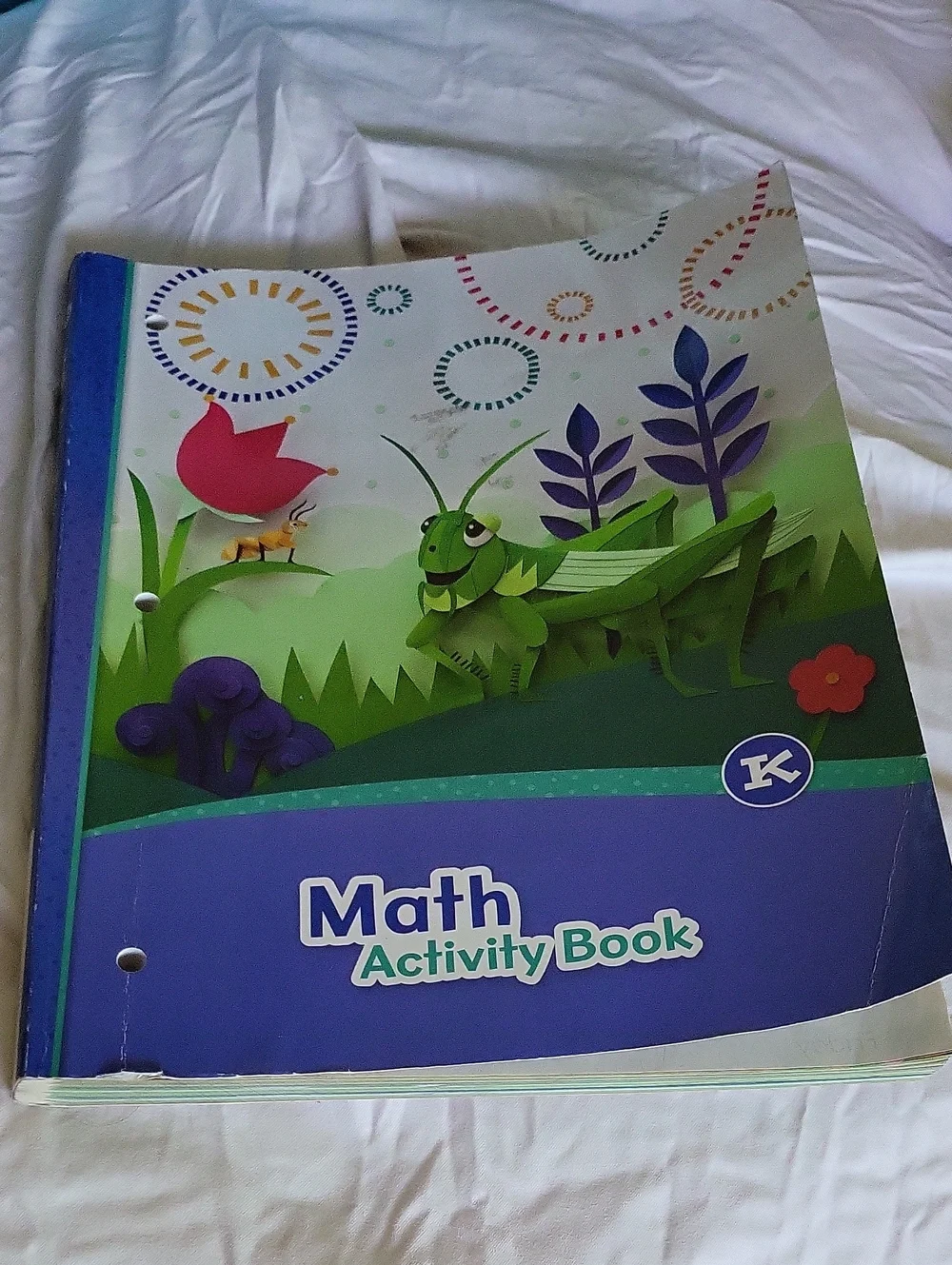 Math Activity Book Grade K.